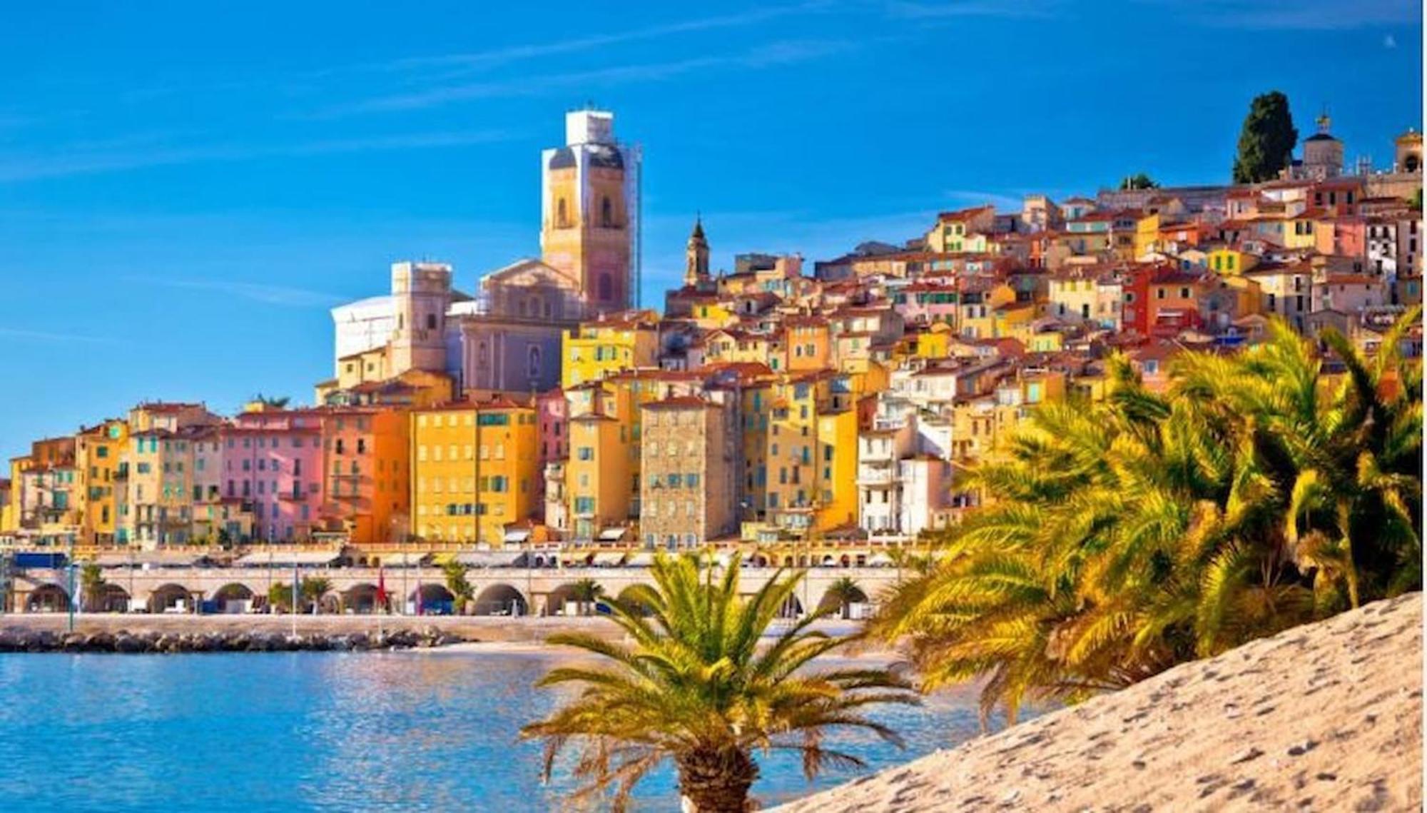 Le Mona Lisa, Vue Mer, Balcon Menton Dış mekan fotoğraf